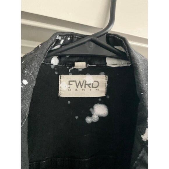 Girl’s Splattered Denim‎ Jean Jacket Size 14-16 - Picture 10 of 12